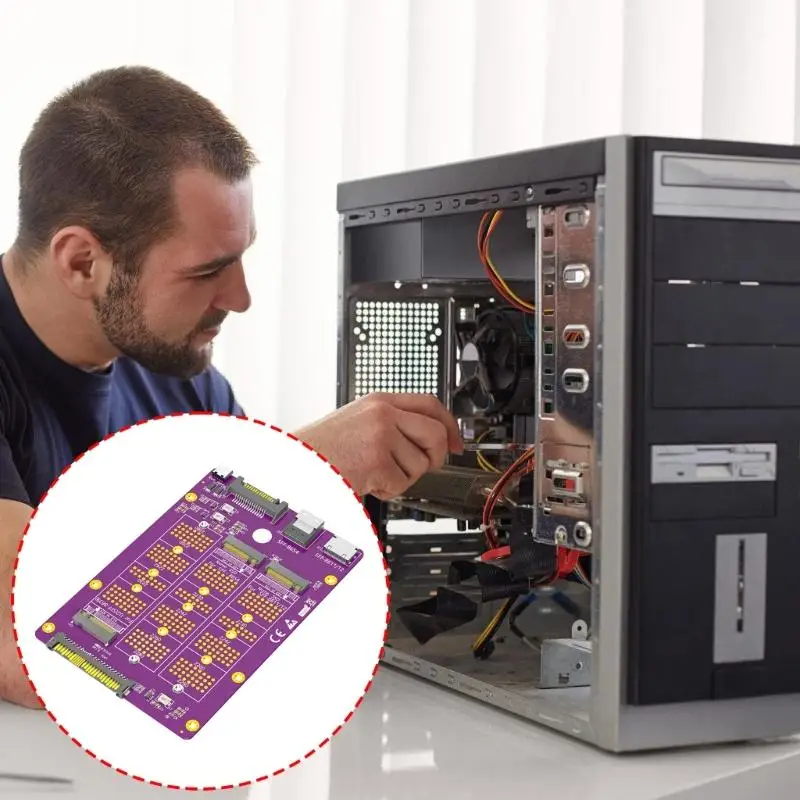 Disco sólido confiável R53C para placa conversão 8611 8654 U.2 8639 para necessidades computador e escritório