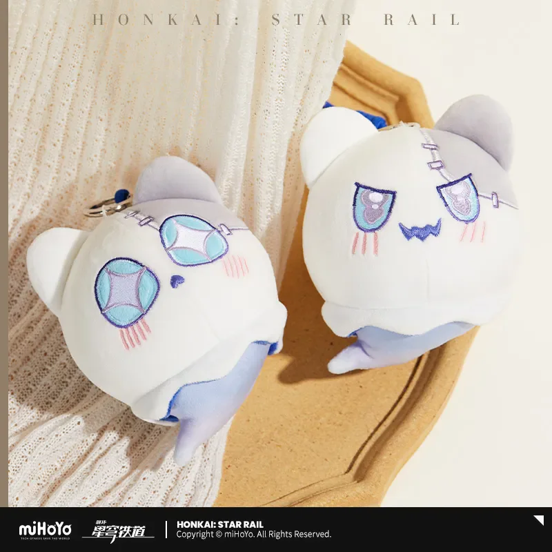 

[Genuine]Anime Game Honkai: Star Rail Cute plush doll pendant Cosplay Fashionable plush pillow Couple decorations Halloween Gift