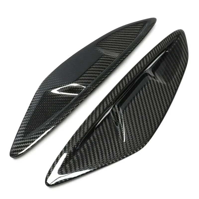 

For BMW 8 Series G14 G15 G16 Real Dry Carbon Fiber 2019-2022 Car Side Fender Side Air Outlet Cover Trim Accessories Body Kits