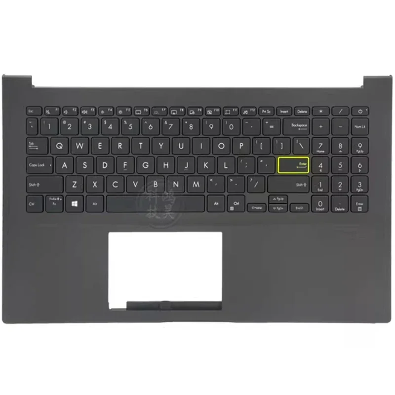 Imagem -04 - Laptop Lcd Tampa Traseira Moldura Frontal Palmrest Superior Fundo do Teclado Case Vivobook S513 K513 X513fp V5100e Novo