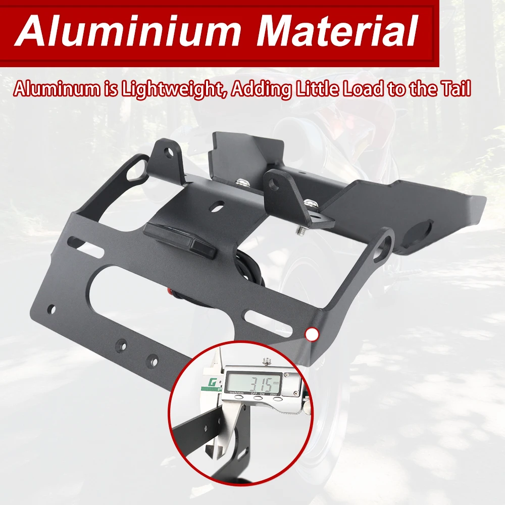 Motorcycle Fit For Ducati Monster 696 1100 EVO 795 659 796 License Plate Holder Bracket with Light Tail Tidy Fender Eliminator
