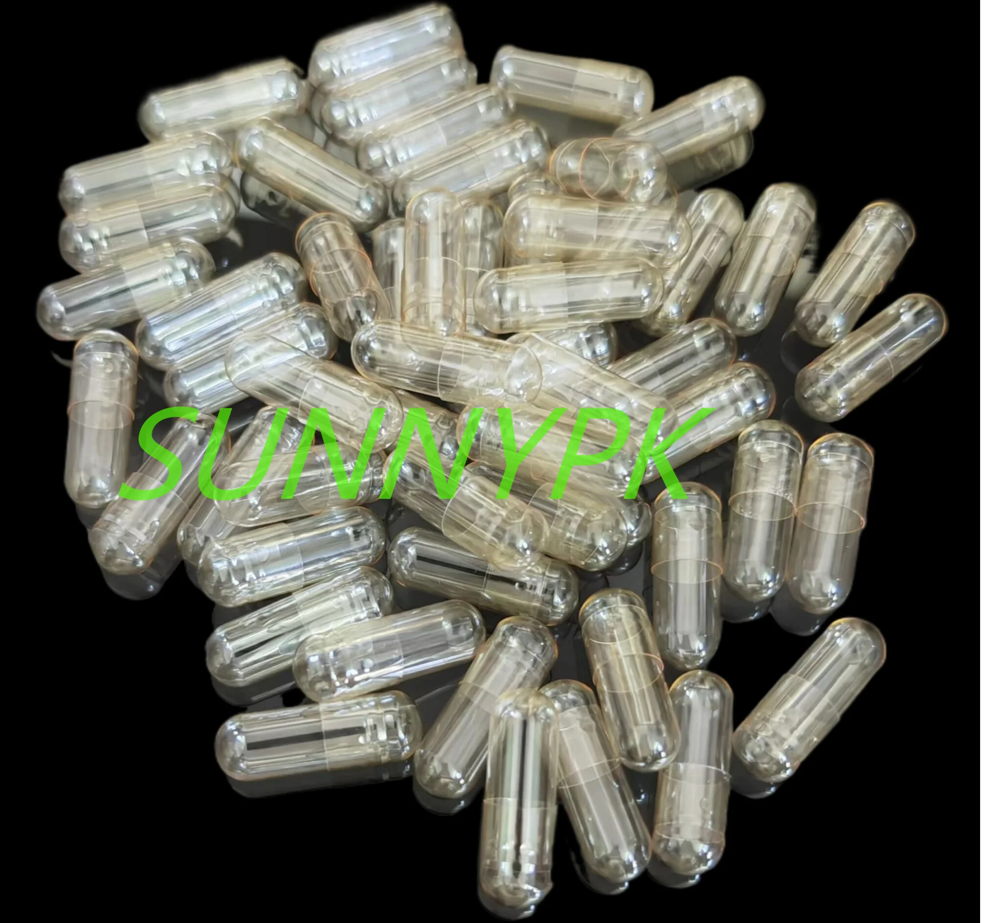 00# 500/1000PCS! Clear Transparent Hollow Capsule,Hard Gelatin Empty Medical Capsule Packing, Case  for Powder ,Granule ,Pallet