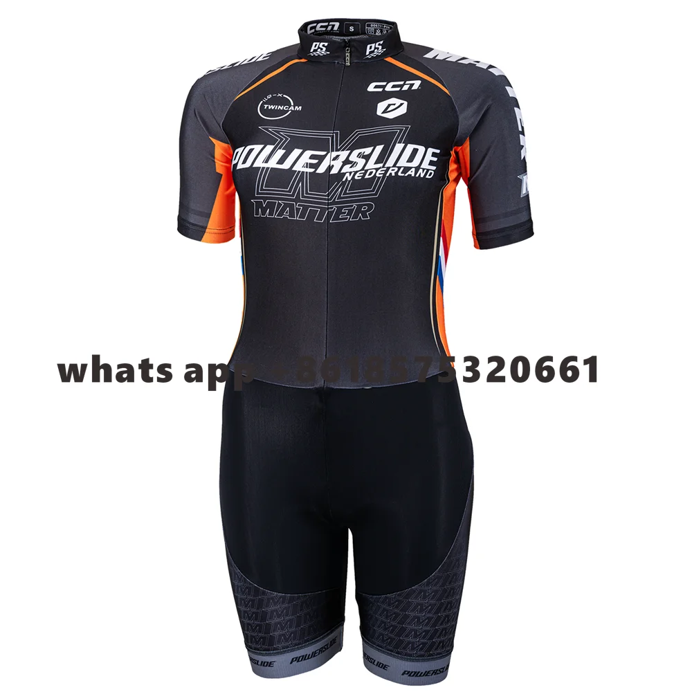 Maple Skeelerpak team skate dump roze BONT racing Skinsuit speed Inline Roller Skate skinsuit Fast skating triathlon ciclismo