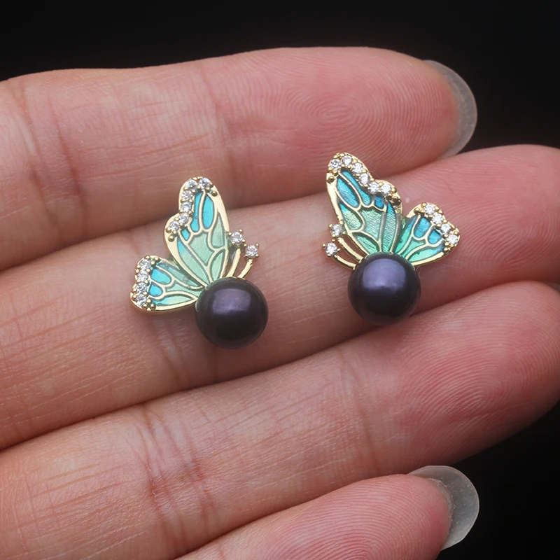 

Свадебный комплект серег с натуральным пресноводным жемчугом, серебряный комплект серег 925 пробы с жемчугом, жена, мать, Рождественский подарок, белый