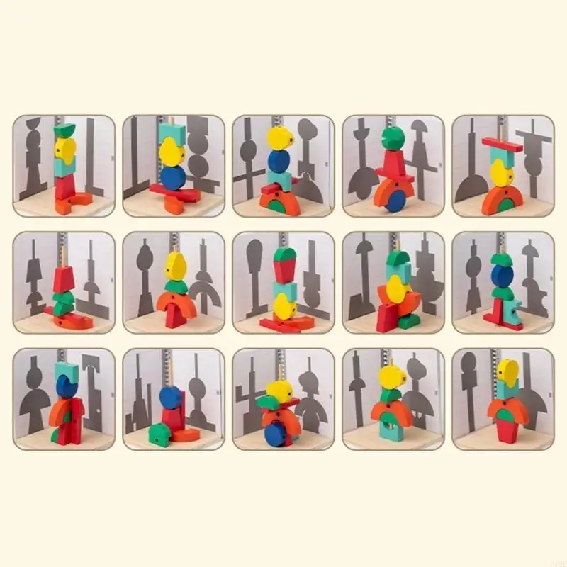 

F19F Дети Проекционное проекция игрушек строительный блок игрушки игрушки для координации глаз тренировочная игрушка