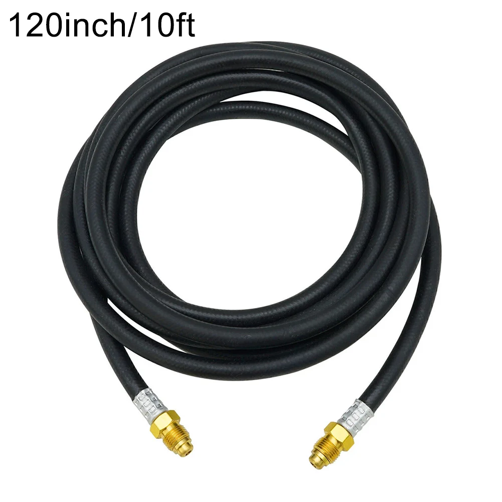 Inert Gas Hose for Argon Welding Regulator with 5/8 UNF 18RH Crimp Connectors Compatible with For MIG TIG Flowmeter Systems
