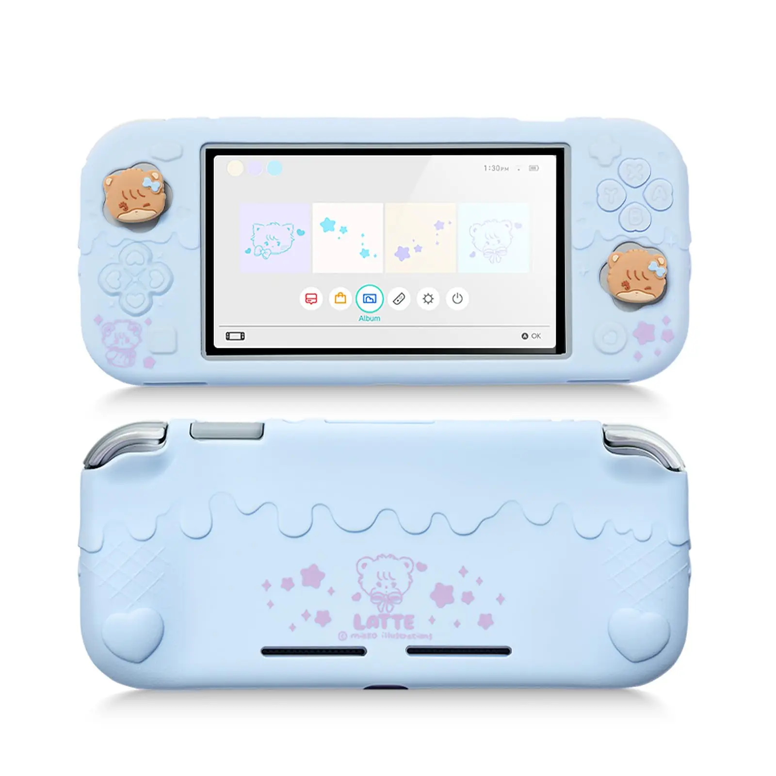 GeekShare Mikkoシリコン保護シェル Switch Lite対応、スイートソフト