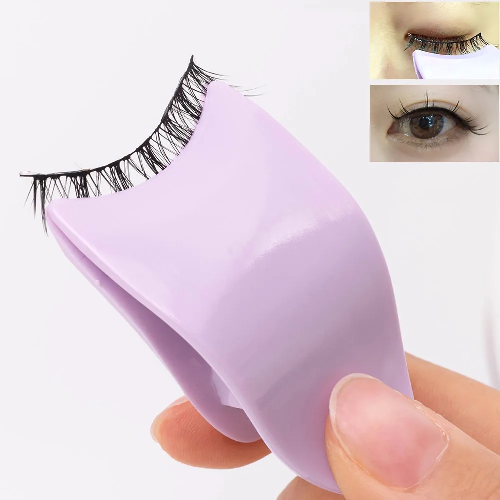 

Yiernuo Lash Clip Applicator False Eyelashes Applicator Tool for Wear Eyelashes Lashes Buddy Makeup Tools Lash Tweezers