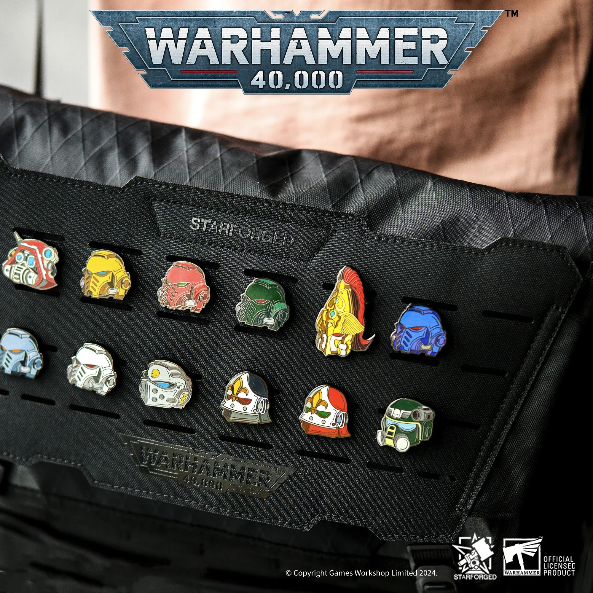 Star forged Starcast Warhammer 40k um Star Warrior Imperial Army Forces Helm Abzeichen versand kostenfrei Anime Geschenk