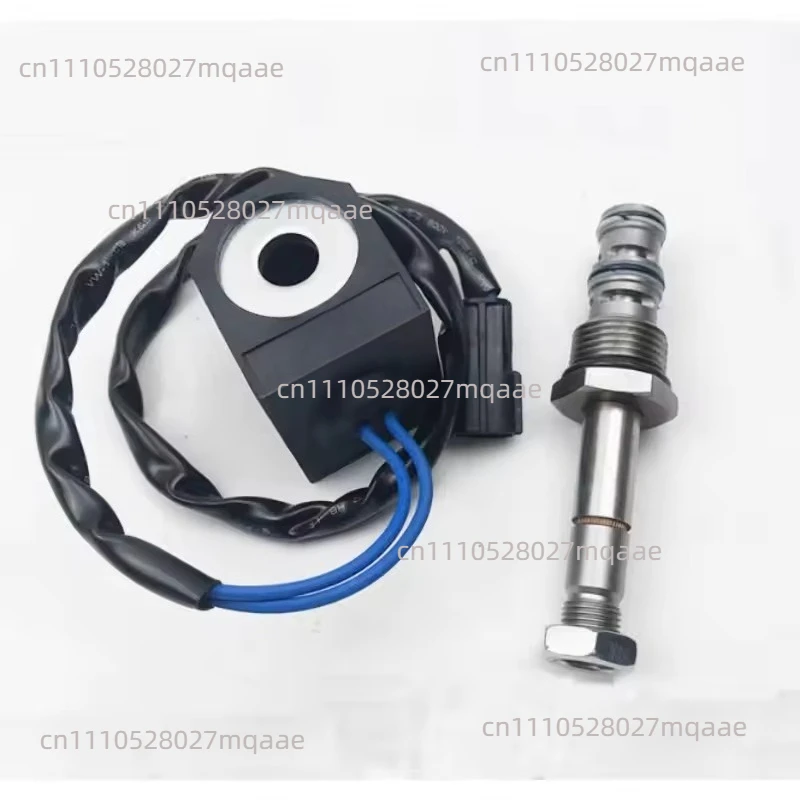 Suitable for Excavator Pilot Solenoid Valve Core Coil 150/220/225/300-5-7