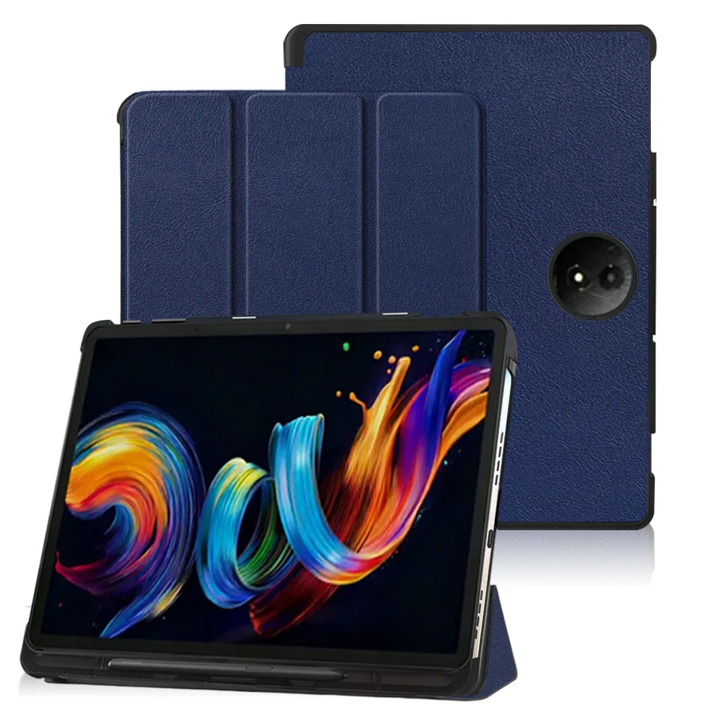 

Чехол для планшета TCL NxtPaper 11 Plus 11,5 дюймов (9469x) с откидной подставкой, защитный чехол с держателем для стилуса, полная защита