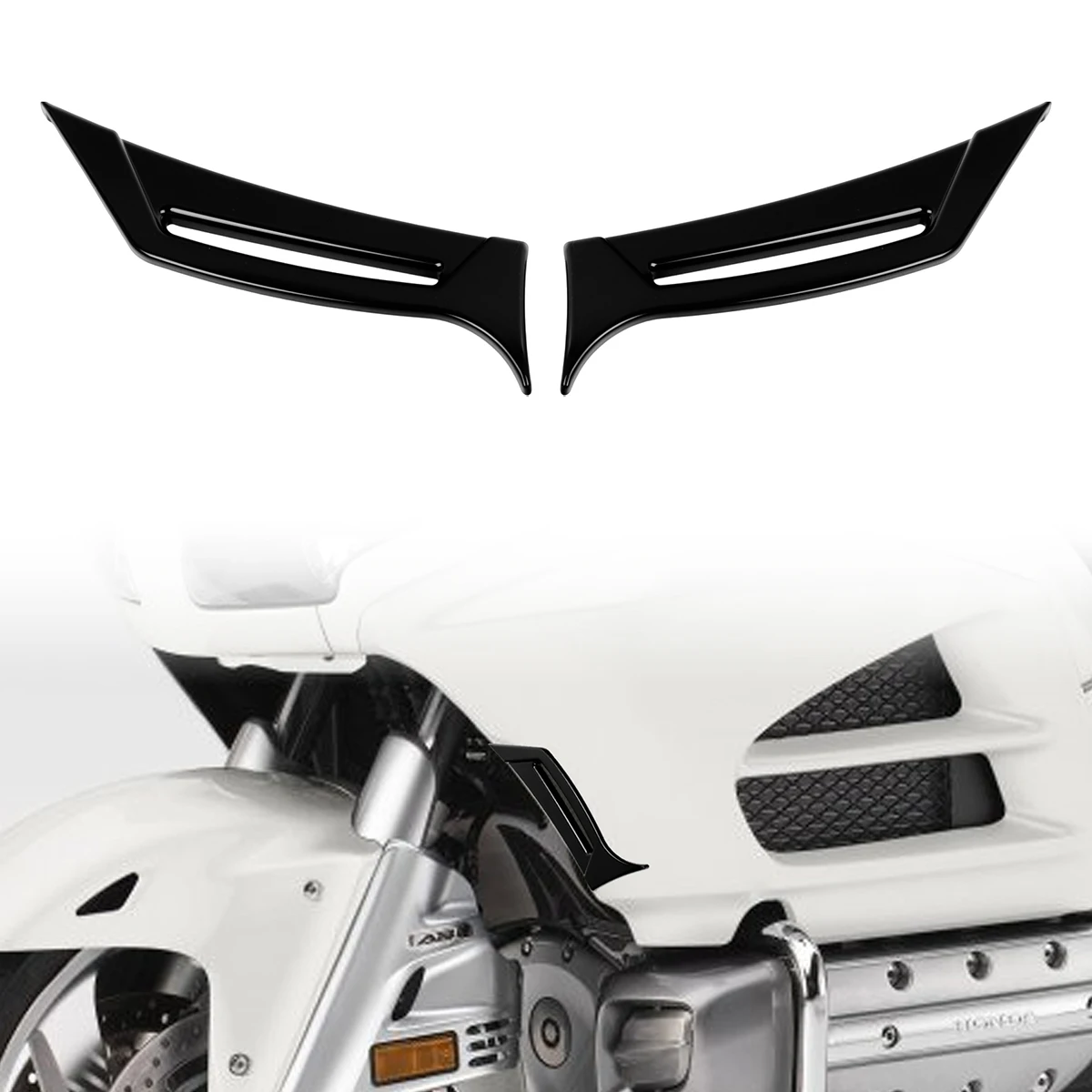 Motorcycle Fairing Intake Scoops Audio Comfort Decorative ABS Trim  For Honda Goldwing GL1800 2012-2017 2013 2014 2015 2016