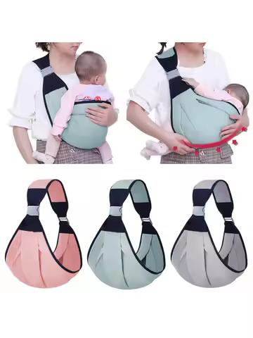 Child Carrier Wrap Multifunctional Baby Carrier Ring Sling for Baby Toddler Carrier Accessories Easy Carrying Artifact Ergonomic