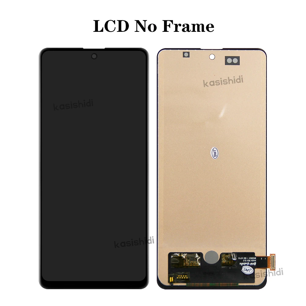 incell For Samsung A71 A715 A715F A715FD LCD Display Touch Screen Digitizer with Frame Assembly Replacement Phone Screen Parts