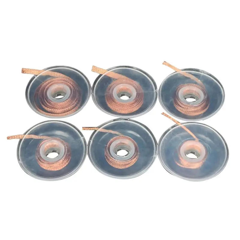 AEE8-6PCS Desoldering Braid Welding Solder Remover Wick 1.5M Width 1 1.5 2 2.5 3 3.5Mm Wire Lead Cord Flux BGA Repair Tool