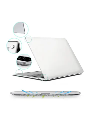 Para Macbook Air 13 2018 2020 Intel A1932 A2179 A2337 funda para accesorios de ordenador portátil M1 M2 fundas