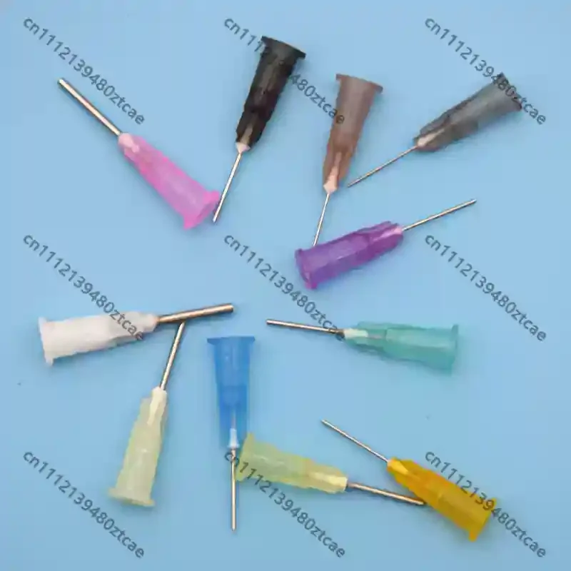 Bayonet Dispensing Tip, Precision Stainless Steel Nozzle for Glue Dispensing Barrel