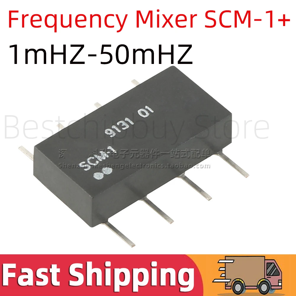 

SCM-1 SCM-1+ 1 МГц до 50 МГц 7 дБ RF Радиочастотный микшер SMD Уровень 7 50 МВт 40 мА Смешивающий балун Трансформатор сигнала SMT для поверхностного монтажа