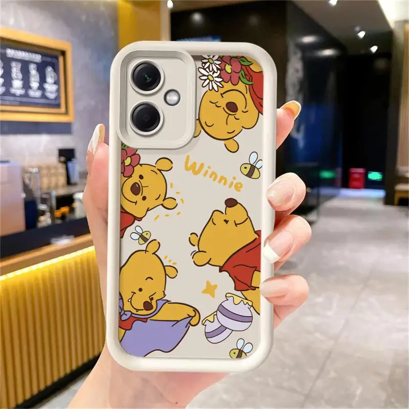 디즈니 레드미 휴대폰 케이스, Winnie The Pooh Lotso, 레드미 노트 12 13 5G 10 프로 케이스, 11 10 12S 13 프로 4G 11S 12 프로 플러스, 11 프로 커버