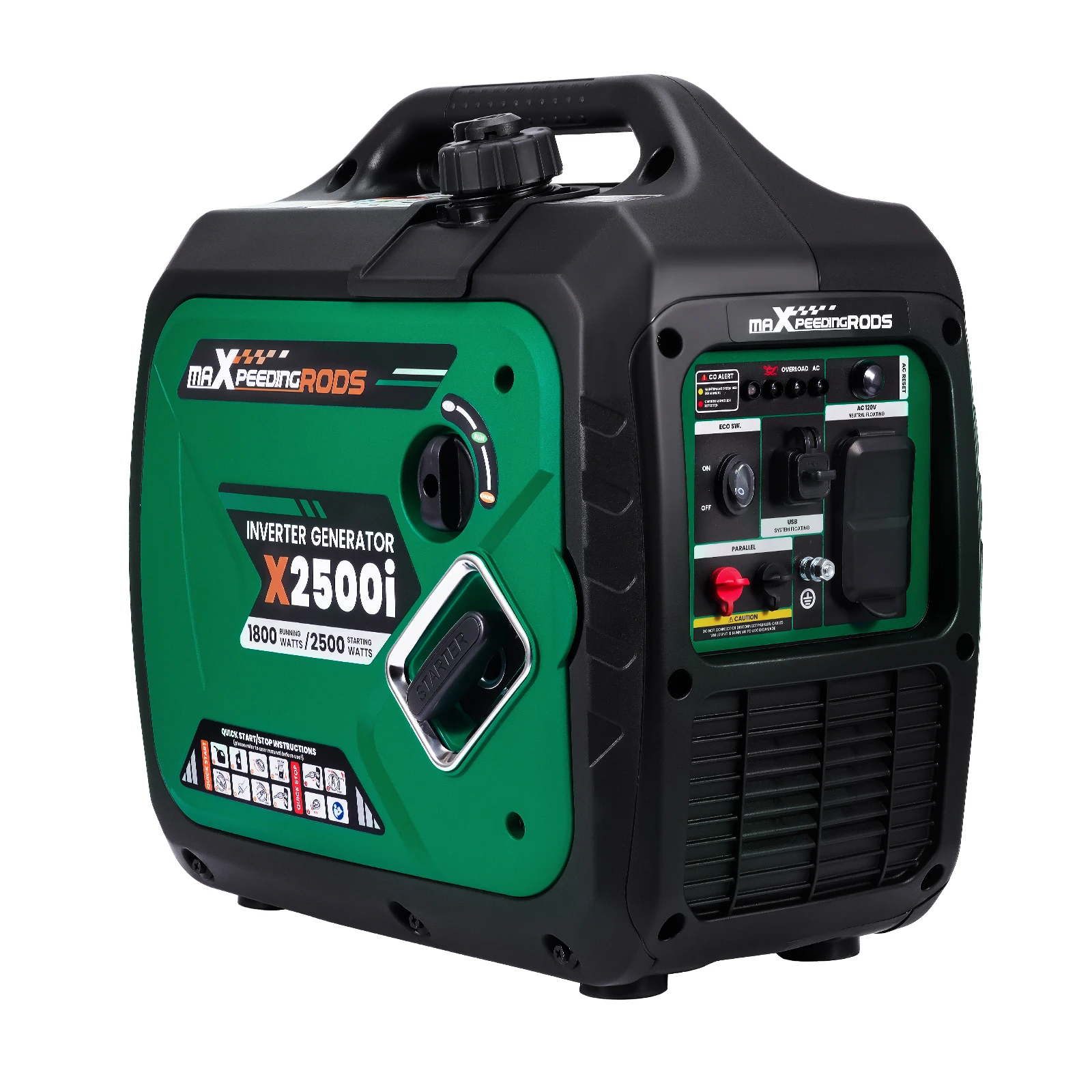 Ready 2500W Gas Inverter Generator for Outdoor Parties & Events Lightweight 18kg 2500W Inverter Generator for Garden
