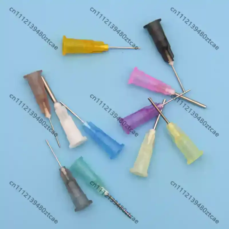 Bayonet Dispensing Tip, Precision Stainless Steel Nozzle for Glue Dispensing Barrel