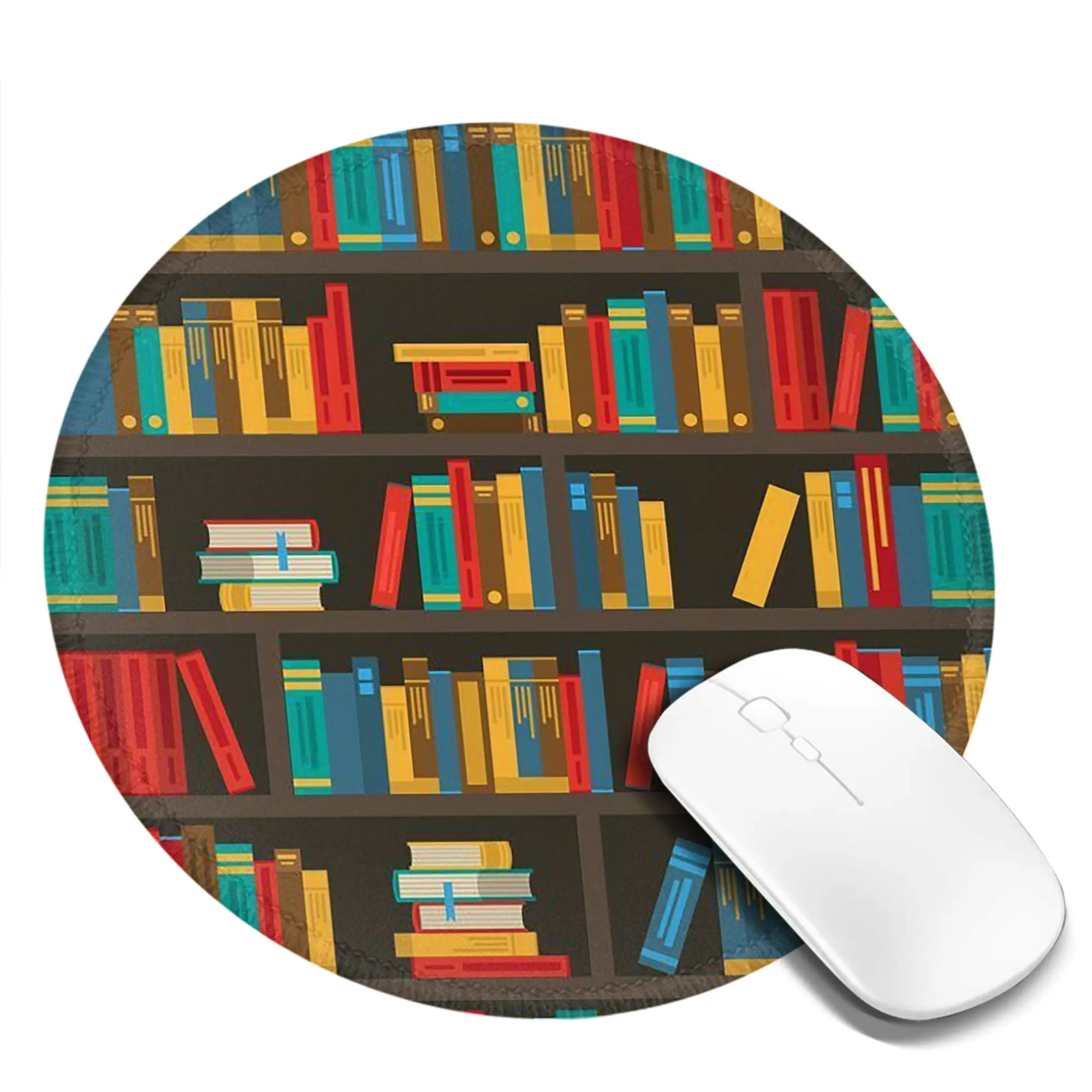 Education Library Book Mouse Pad Computer Keyboard Mouse Mat Gaming PC Laptop Desk Mat Office Accessories Table Mats