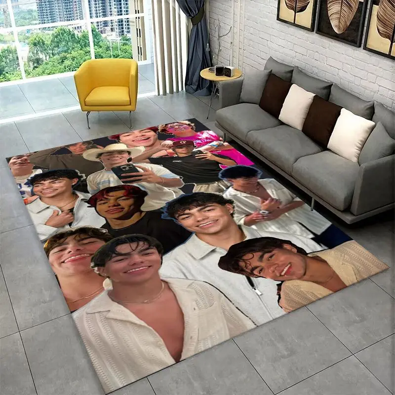 Fashion Malachi Barton Star Non-Slip Area Rug for Living Room,Bedroom,Playroom,Soft Carpet Floor Mat Home Decor Rug  Room