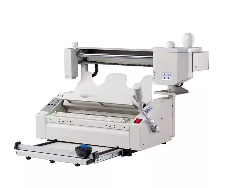 

Office Perfect Book Binding Machine Hot Glue Binder With Paper Creasing Cutting Perforating Functions