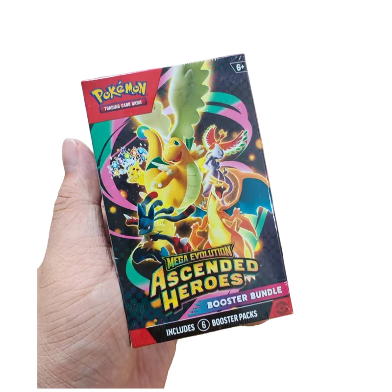 Mega Series Perfect Order Ascended Heroes TCG Trading Card Booster Box Game Collectible Cards Hobby Collection Toy children gif