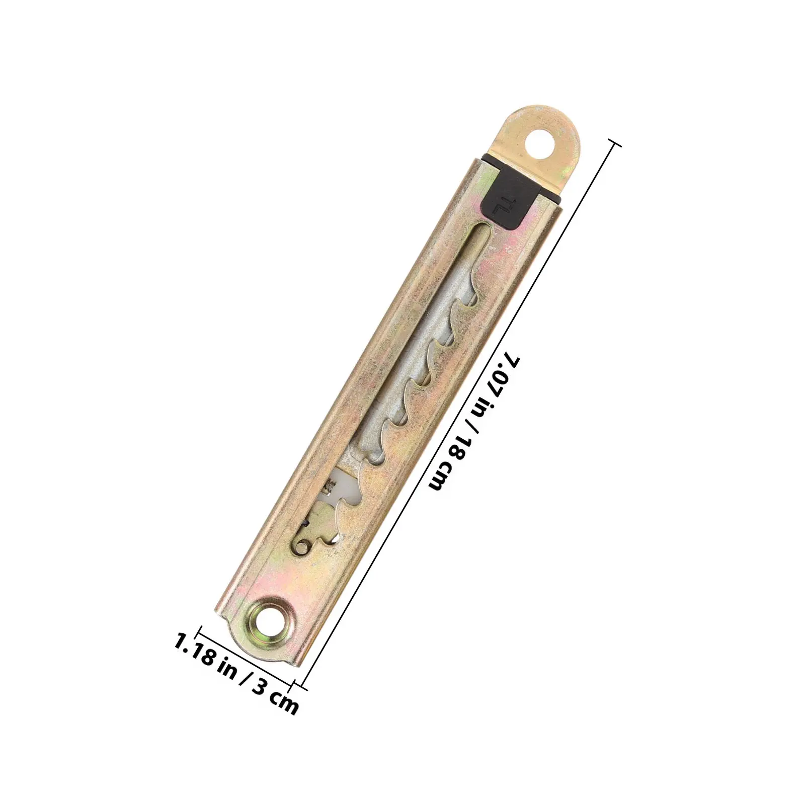 1Pair Desk Support Brackets Adjustable Angle 7-Level Height Flexible Multi-Joint Retractable Heavy Duty Desk Brackets