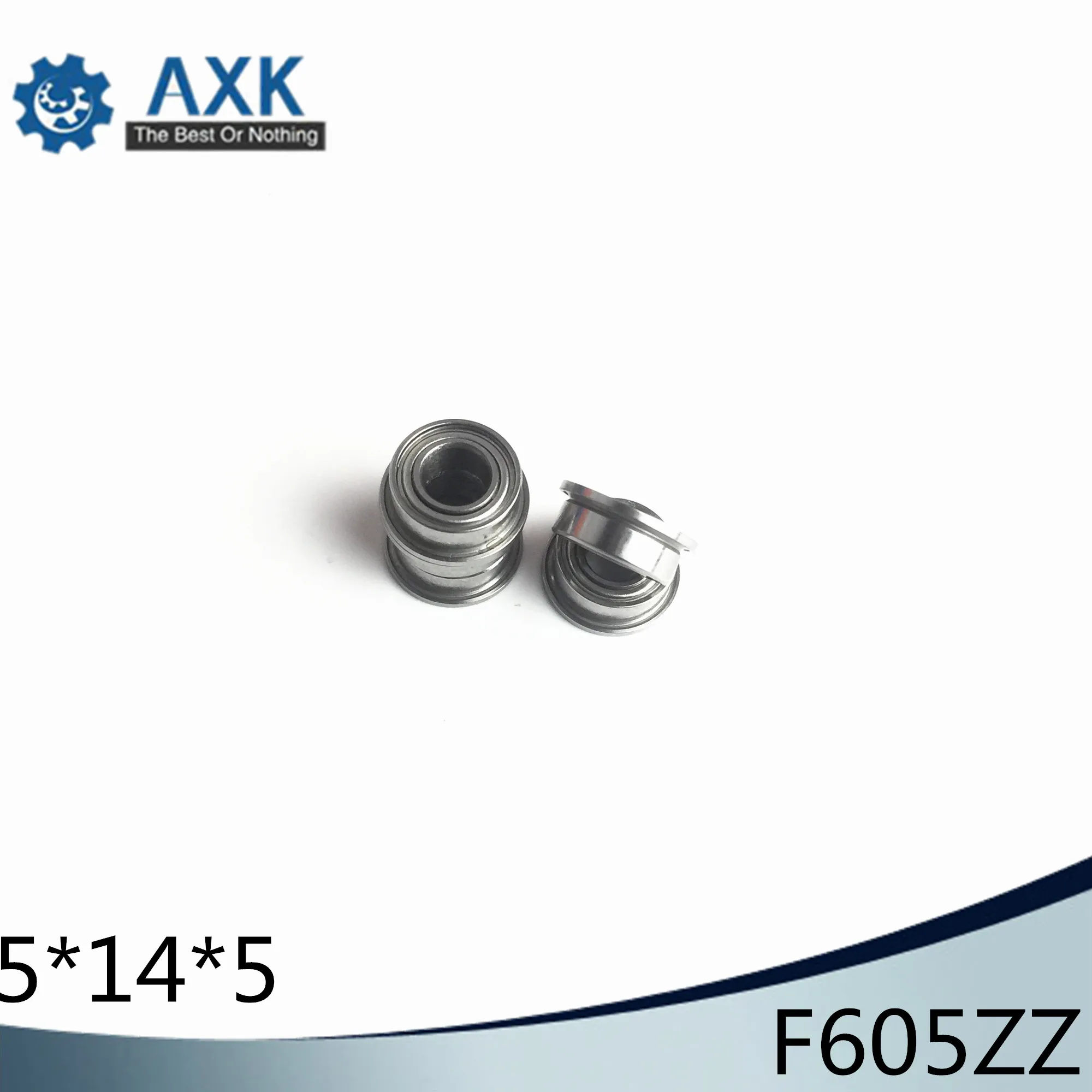 

F605ZZ Фланцевый подшипник 5x14x5 мм ABEC-1 (10 шт.) F605 Z ZZ Фланцевые шарикоподшипники