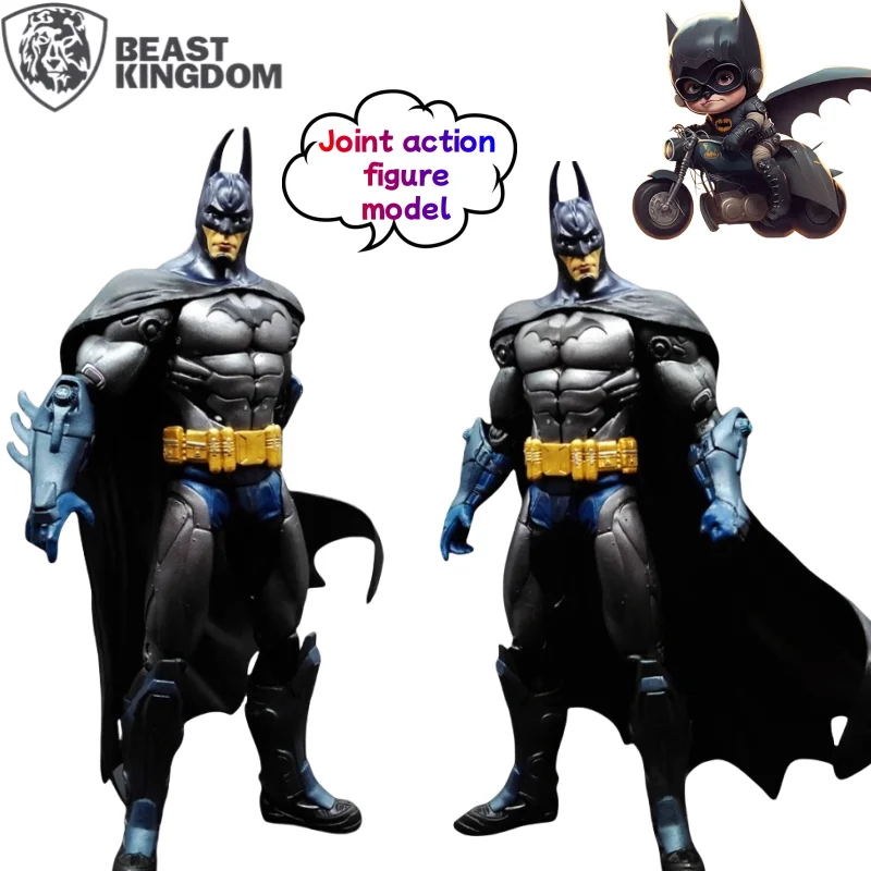 

Фигурка Beast Kingdom Batman Q версия, модель, креативная крутая высококачественная аниме-фильм, периферийная машина, фигурка, украшения для рабочего стола