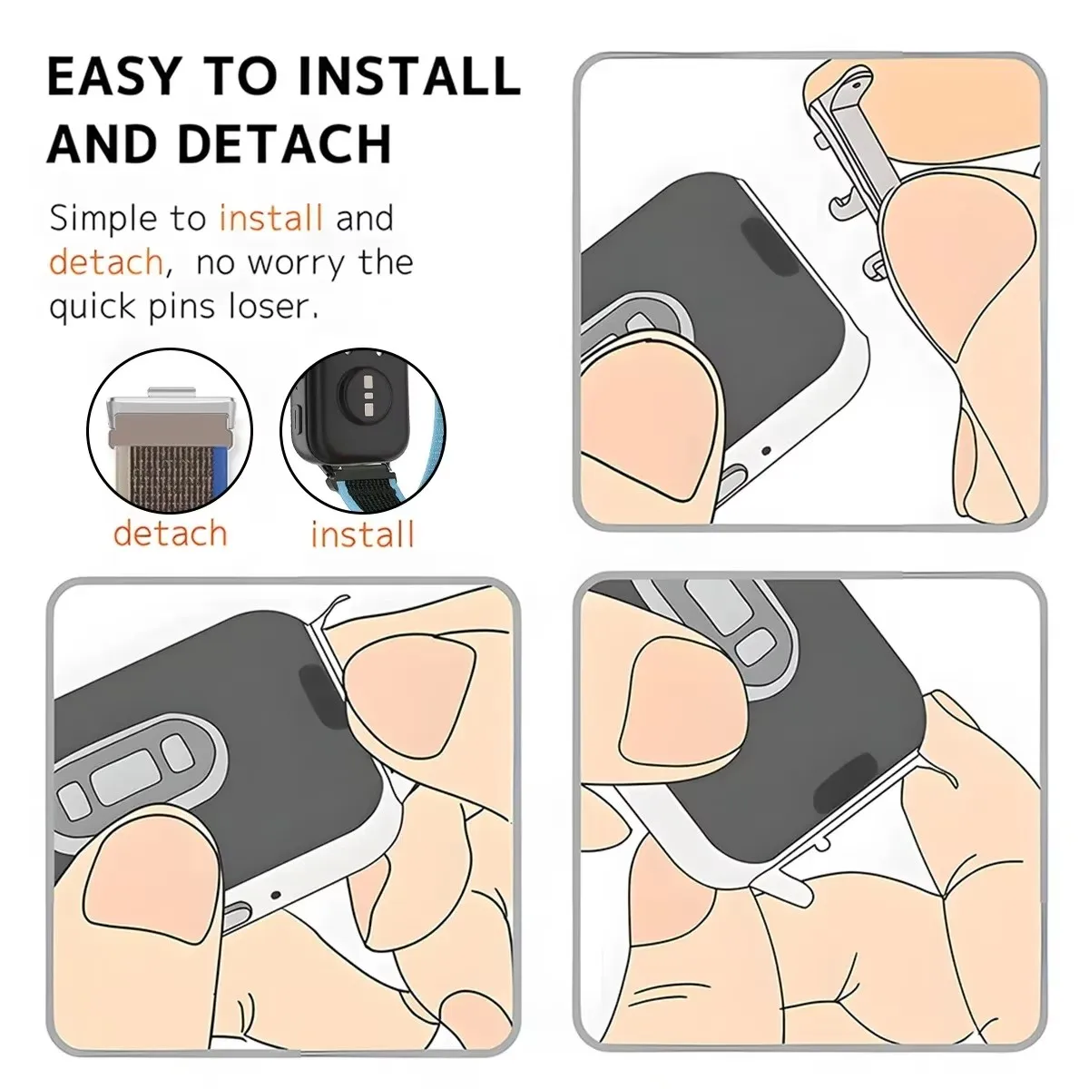 Correa Trail Loop para Huawei Watch Fit 3 4 Pro, correa de reloj deportiva para Huawei Fit3 Fit4 Pro, accesorios de repuesto