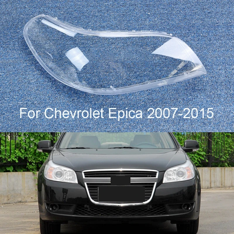 For Chevrolet Epica 2007~ 2015 Transparent Lampshade Front Headlight Shell Headlamp Cover Lens Auto Replacement Parts