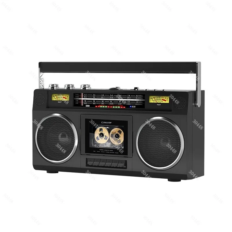 959 Retro Multi-Band Cassette Player Stereo Radio Bluetooth USB Playback
