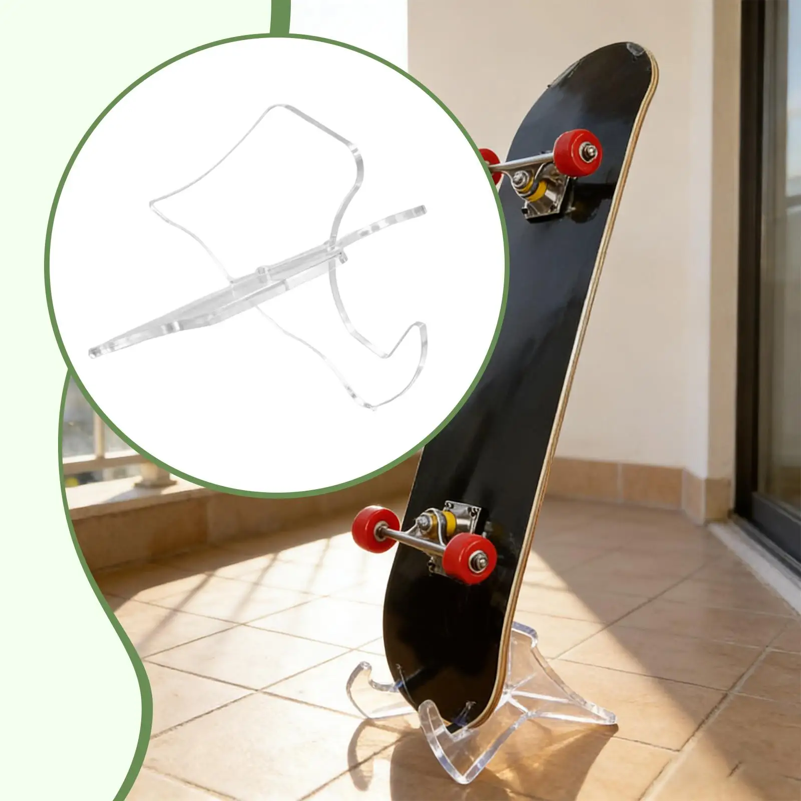 suporte-de-chao-para-prancha-de-snowboard-em-acrilico-estavel-economia-de-espaco-montagem-facil-diy-simples-pratico-organizador-e-expositor