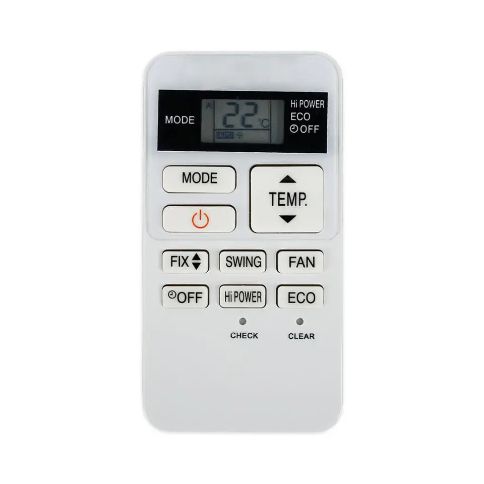 New Replacement AS-07BKV-E For TOSHIBA Air Conditioner Remote Control RAS-077SKV-E6 RAS-107SKV-E6 RAS-137SKV-E6 A/C
