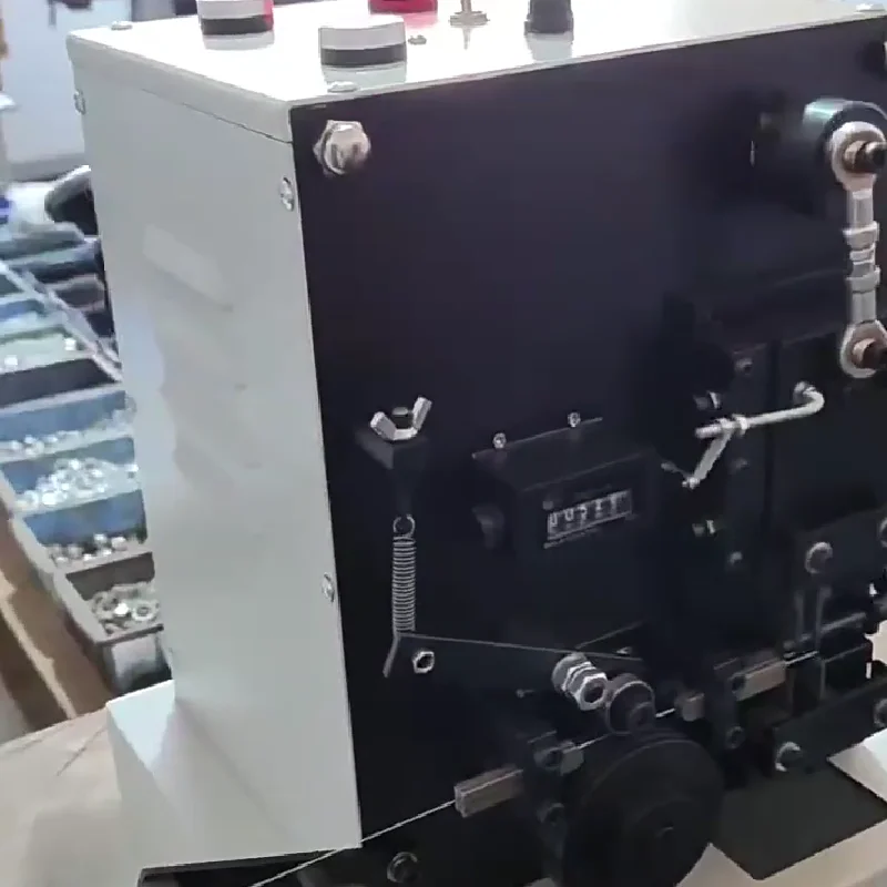 LY-802 Scrap free jumper forming machine Customized Counting Function Automatic Feeding Automatic Tinned Copper and Iron Wire