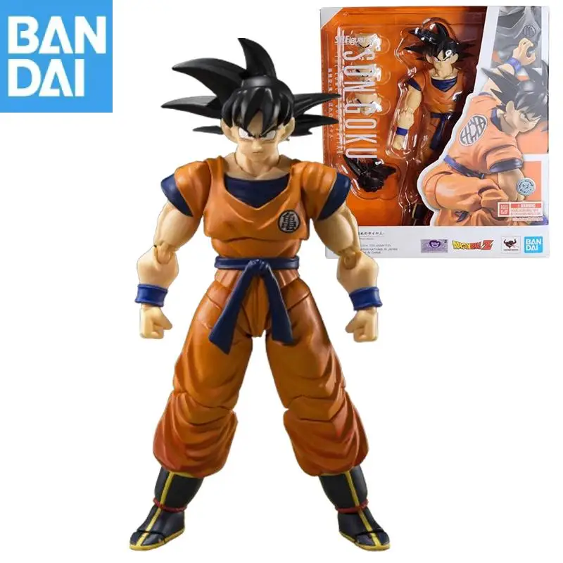 

Подлинная фигурка BANDAI S.H.Figuarts SON GOKU THE LOWEST BORN SAIYAN, модель в наличии, оригинальная коллекционная фигурка, игрушка в подарок