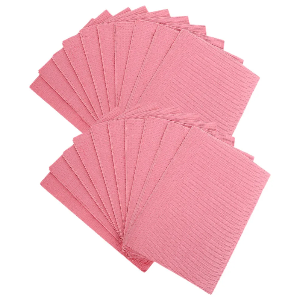 50 قطعة المرايل الأسنان مقاوم للماء اللب مانعة للتسرب الوشم الجدول حصيرة مسمار الفن سبا صالون لوازم المتاح