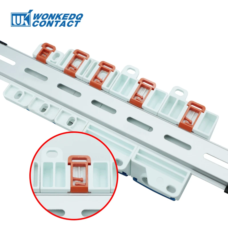 UKK Distribution Box One In Several Out Power Electrical Connector Junction Din Rail Terminal Block UKK80A/125A/160A/250A/400A