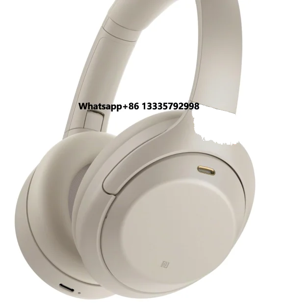

WH1000XM4/S Wireless Noise Cancelling Over-Ear Headphones, Silver, Large (Overseas Version)