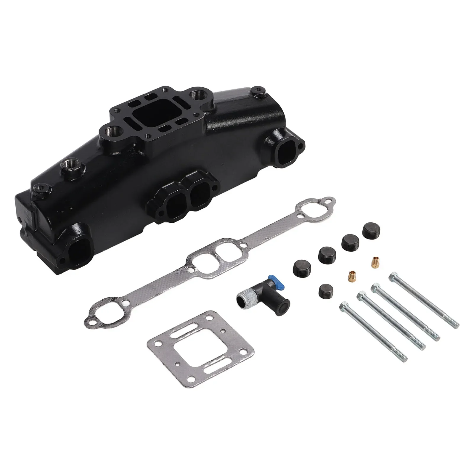 مشعب العادم البحري 87114 مجموعة مشعب العادم لاستبدال MerCruiser V8 5.0L 5.7L 1983 إلى 2003