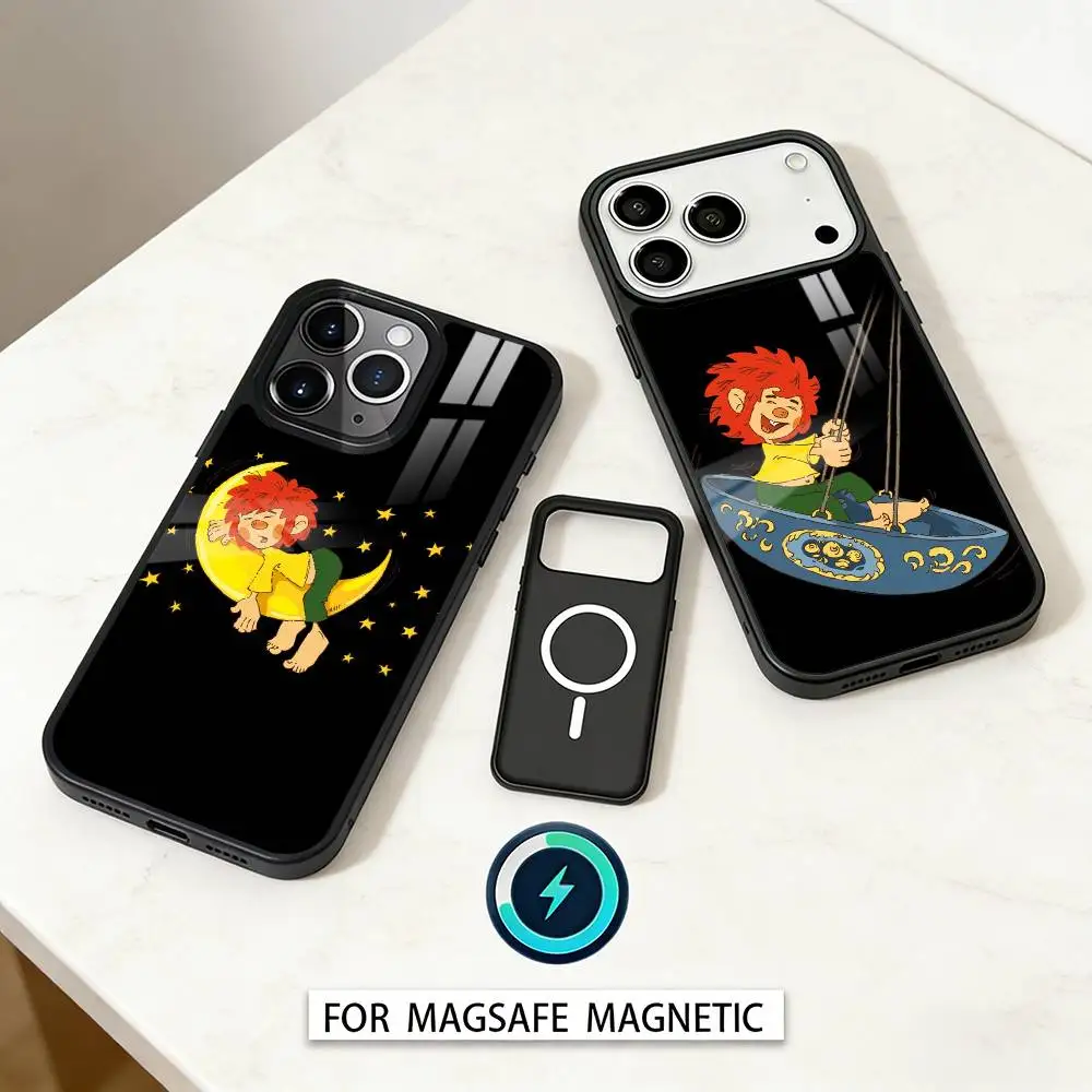 M-Meister E-Eder und Sein P-Pumuckl Phone Case For iPhone17,16,15,14,13,12,Pro,Max,Magnetic For Magsafe Wireless Charging