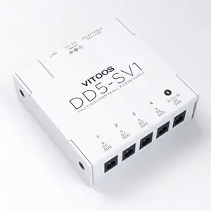 Vitoos VMPS-4ループスイッチャー分離電源内蔵ペダルチャネルスイッチギターベースエフェクトプログラム - AliExpress