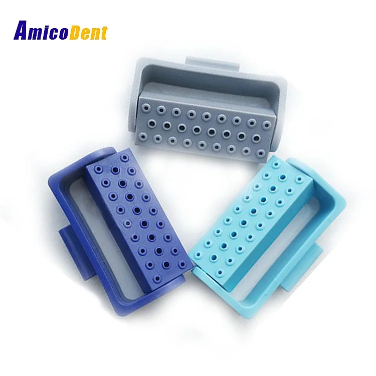 Hot Sale 26 Hole Open Block Disinfection Tool Holder Rack 8 Hole RA Low + 18 FG High Speed Tool Holder