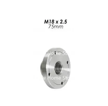 1pc 3 "인치 75mm 플랜지 페이스 플레이트 목재 선반 척 M33 X 3.5 스레드 페이스 플레이트 목공 선삭 도구 액세서리