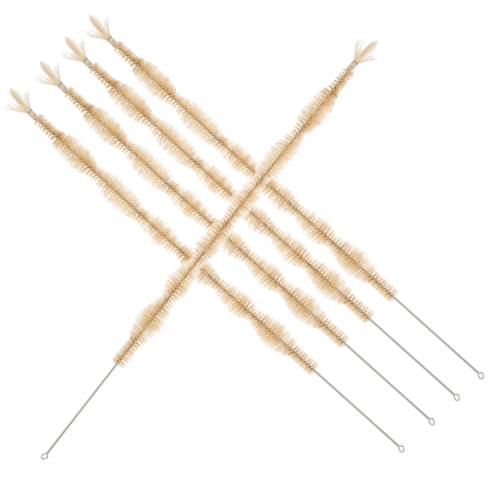 

5 Pcs Cleaner Condenser Pipe Brush Cleaning Triangle Spherical for Laboratory Tube