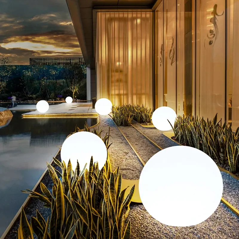 LED Garten Ball Licht Ersatz Zubehör Basis Fernbedienung Adapter Ladegerät Rasen Lampen Landschaft Pool schwimmende Lichter