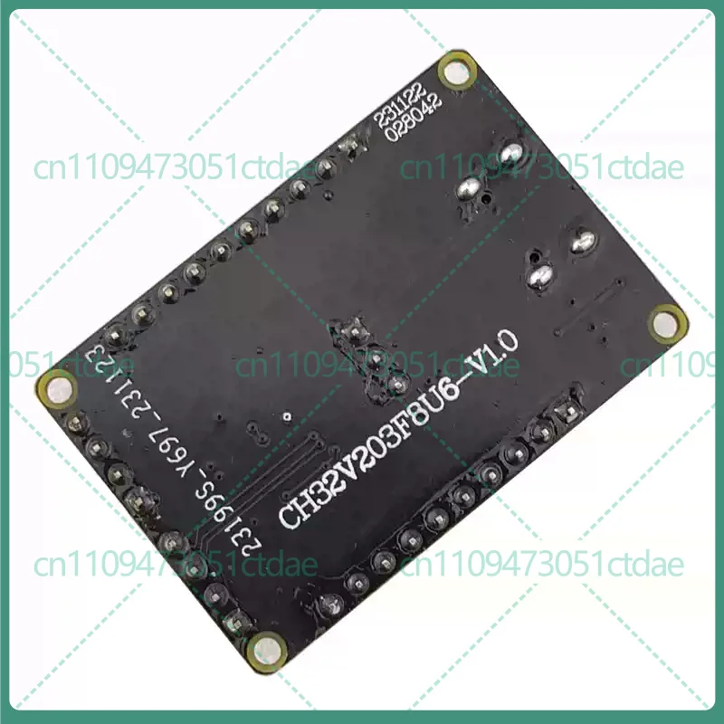 1-5pcs For CH32V203F8U6 Core Minimum System Board RISC-V MCU CH32V203 Scheme Evaluation Verification Development Board